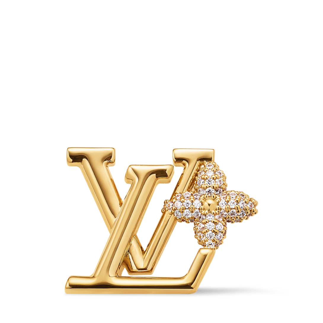ブローチ・LV アイコニック フラワー ストラス S00｜ルイ・ヴィトン
